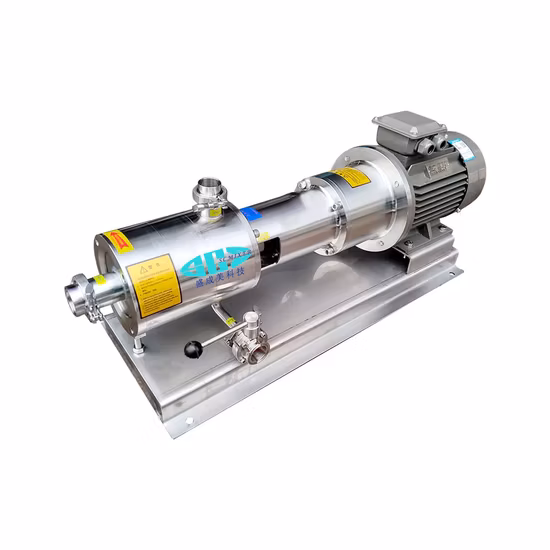 Stainless Steel Sanitary Milk Liquid Rotary Rotor Lobe Pump, CIP Self Priming Liquid-Ring Pump, Screw Pump, Emulsion Pump, Centrifugal Water Pump