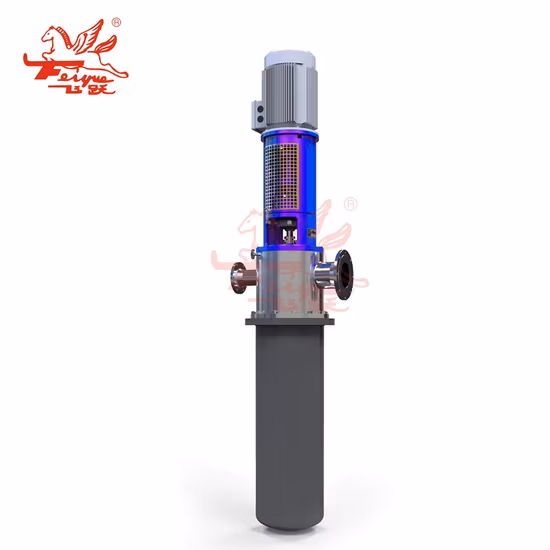 Fvd Petrochemical Vertical Long Shaft Semi Submersible Turbine Oil Acid Chemical Liquid Transfer Submerged Sump Pump