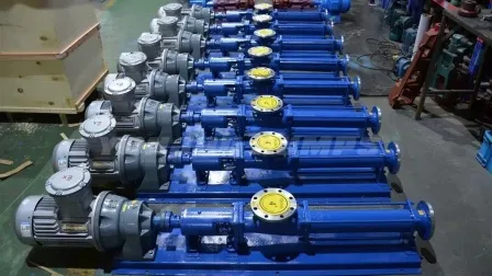 Cement Screw Pump/Single Screw Pump/Mono Screw Pump (Cast Iron, Stainless Steel 304, 316, 316L)