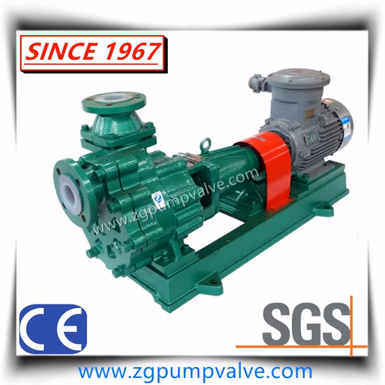 FSB Series Fluorine Plastic F46, PTFE, PFA Lined Chemical Process Pump for Acid Proof/Acid-Resisting Transfer Pump, Centrifugal Pump, Industrial Pump