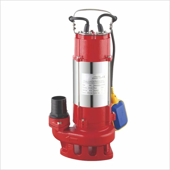 Stainless Steel AC High Pressure Submersible Sewage Deep Well Electric Centrifugal Water Pump for Wastewater Treatment and Residential Community WQD-S Series