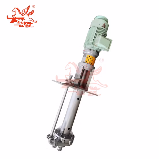 Lsb Anti-Corrosive Vertical Sump Pump Chemical Pump for 98.5% Strong Corrosive Sulfuric Acid Liquid (VS5)