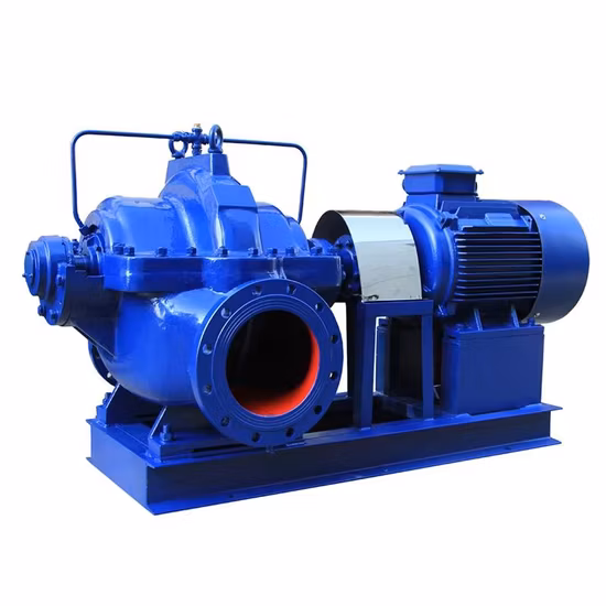High Quality Large Flow Single Stage Double Suction Sea Water Centrifugal Pump Fire Diesel Engine Pump