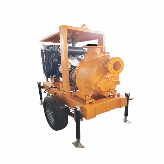 6 Inch Diesel Engine Self-Priming Centrifugal Sewage Water Treatment Pump