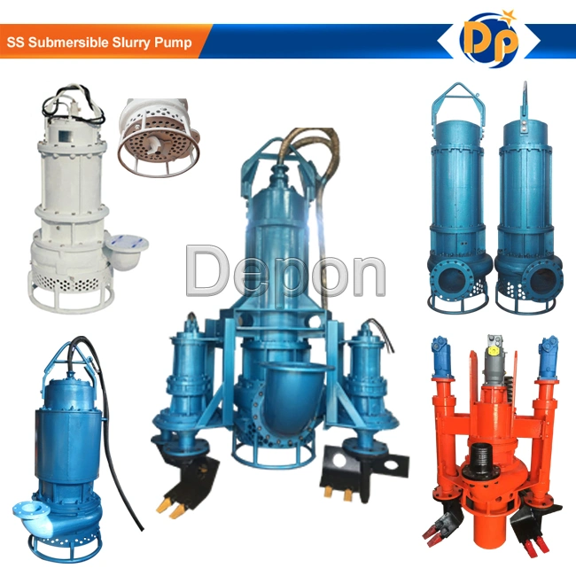 High Pressure Centrifugal Submersible Hydraulic Single Stage Vertical Slurry Sand Dredging Water Pump