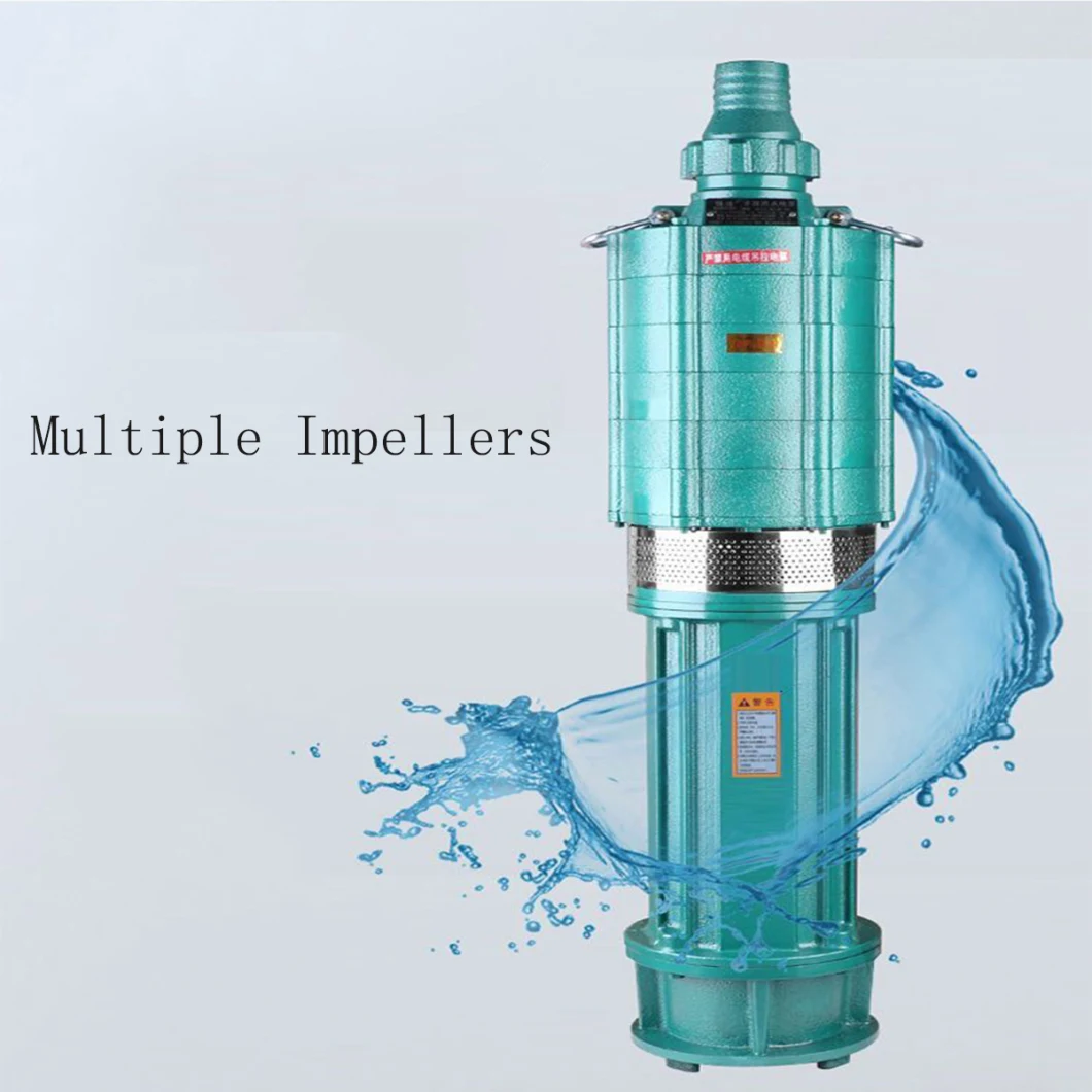 Waste Water Centrifugal Sewage Submersible Drainage Pump with Auto Coupling (WQ) , Deep Well Pump, Pond Pump, Garden Pump, Submerged Sump, Slurry Pump