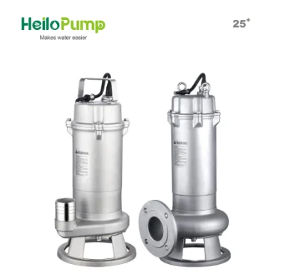 AC SS316 Submerged Centrifugal Sewage Cutter Water Pumps for Domestic Use WQKD-S Series