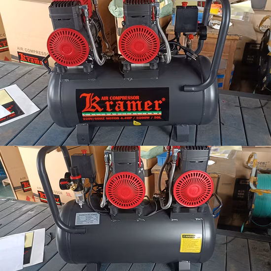 Adhair Piston Free Parts Screw Oilless High Part Pressure Used Mini Industrial Single Movable Max Portable Dental AC Oil Rotary Air Compressor Pump