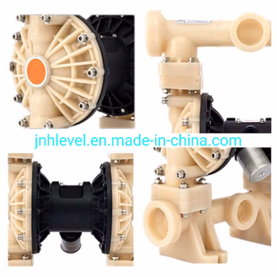 PTFE Chemical Resistant Air Operated Double Diaphragm Pump for Acid