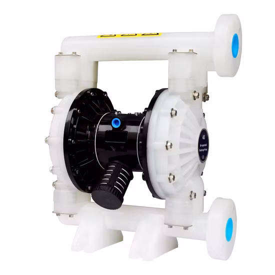 Plastic PVDF Pneumatic Water Alkali Aodd Transfer Double Diaphragm Pump