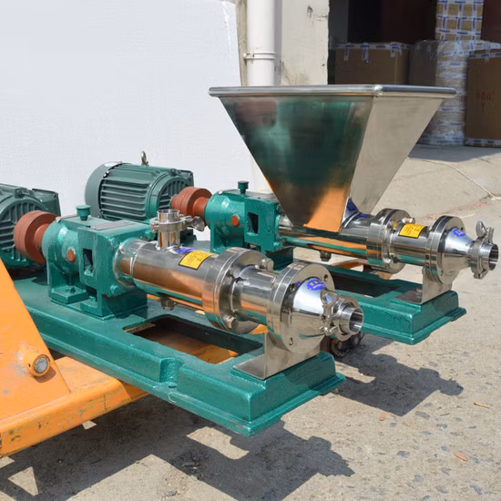 Food Grade Sanitary Single Screw Pump