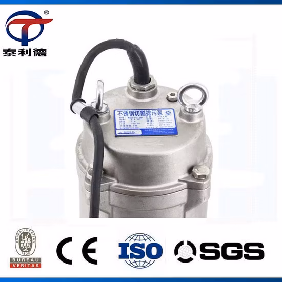 Non-Clog Explosion-Proof Centrifugal Drainage Pump, Submerged Sump Pump, Sand Mine Submersible Pump