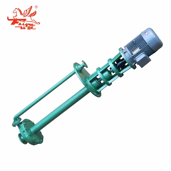 Fy Mining Metallurgy Vertical Shaft Submerged Centrifugal Sump Slurry Pump