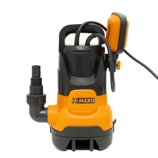 Maxis Domestic Clean Dirty Water Low Suction Plastic Centrifugal Garden Electric Submersible Pumps for Barrel and Cellars Factory