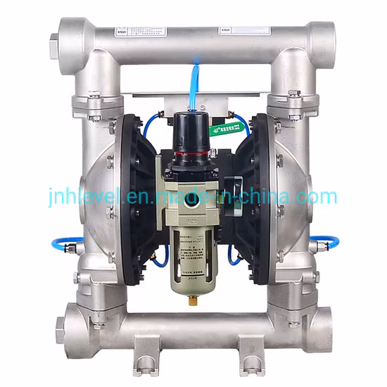2inch Stainless Air Operated Double Diaphragm Pump for Dry Alumina Powder Transfer